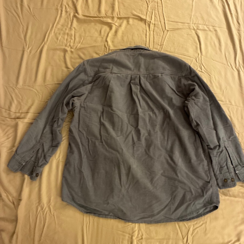 ClearWater Blue Gray Button-Up Shirt - Picture 5 of 5